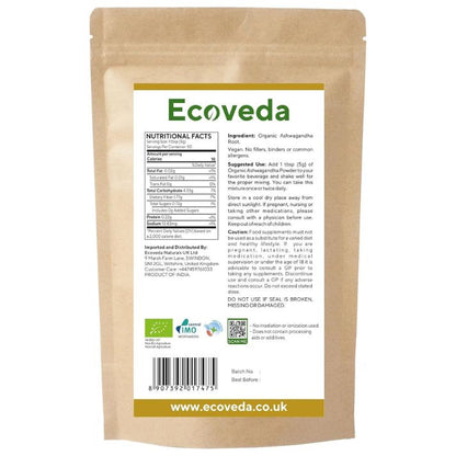 Organic Ashwagandha Root Powder