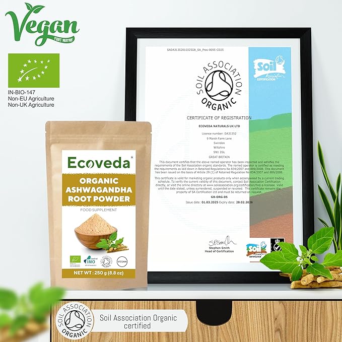 Organic Ashwagandha Root Powder