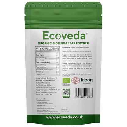 Organic Moringa Leaf Powder
