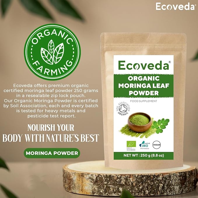 Organic Moringa Leaf Powder
