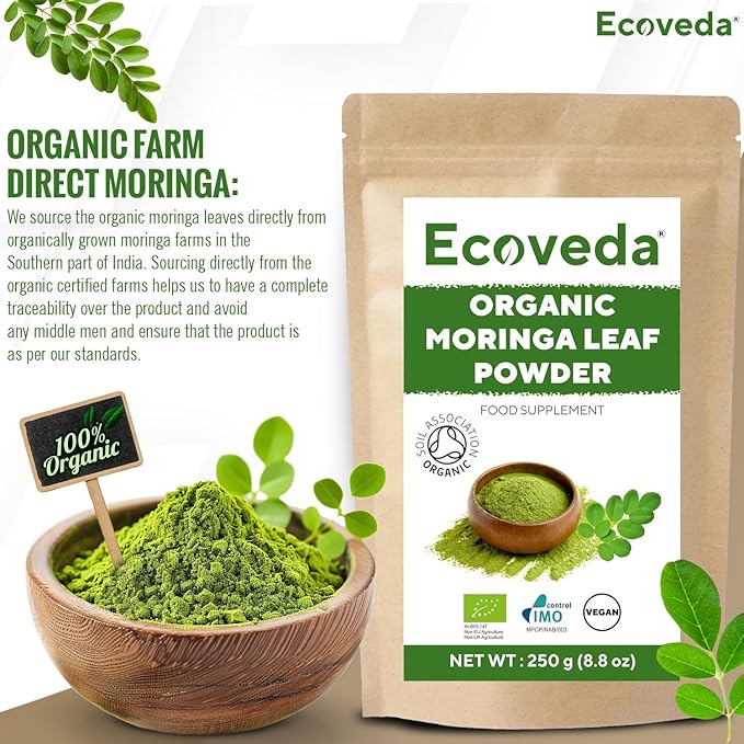 Organic Moringa Leaf Powder
