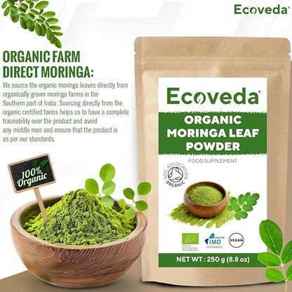 Organic Moringa Leaf Powder