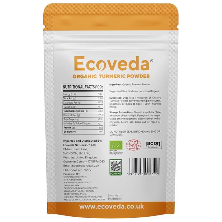 Organic Turmeric Powder
